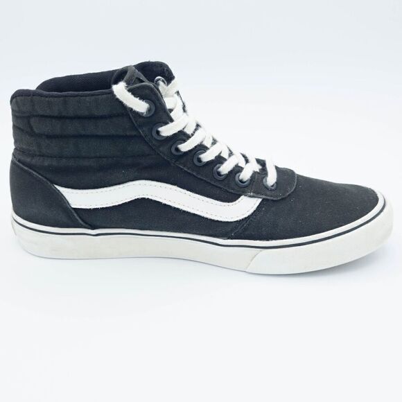 Old Skool Van's High top Black Women's Size 7 - Picture 7 of 7